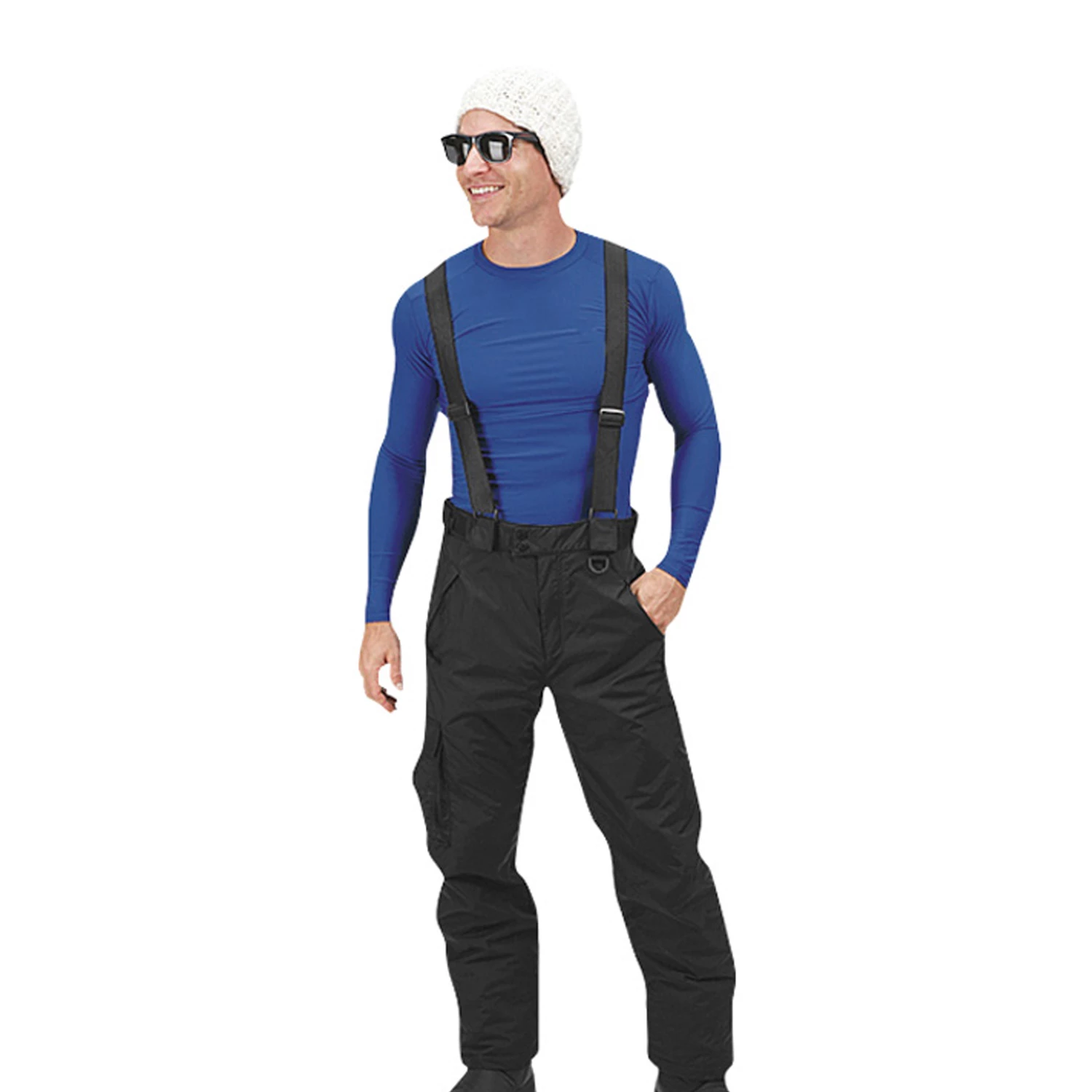 Sport Essentials Men's Suspender Snow Pants 4 Sport Essentials Men's Suspender Snow Pants - Image 2