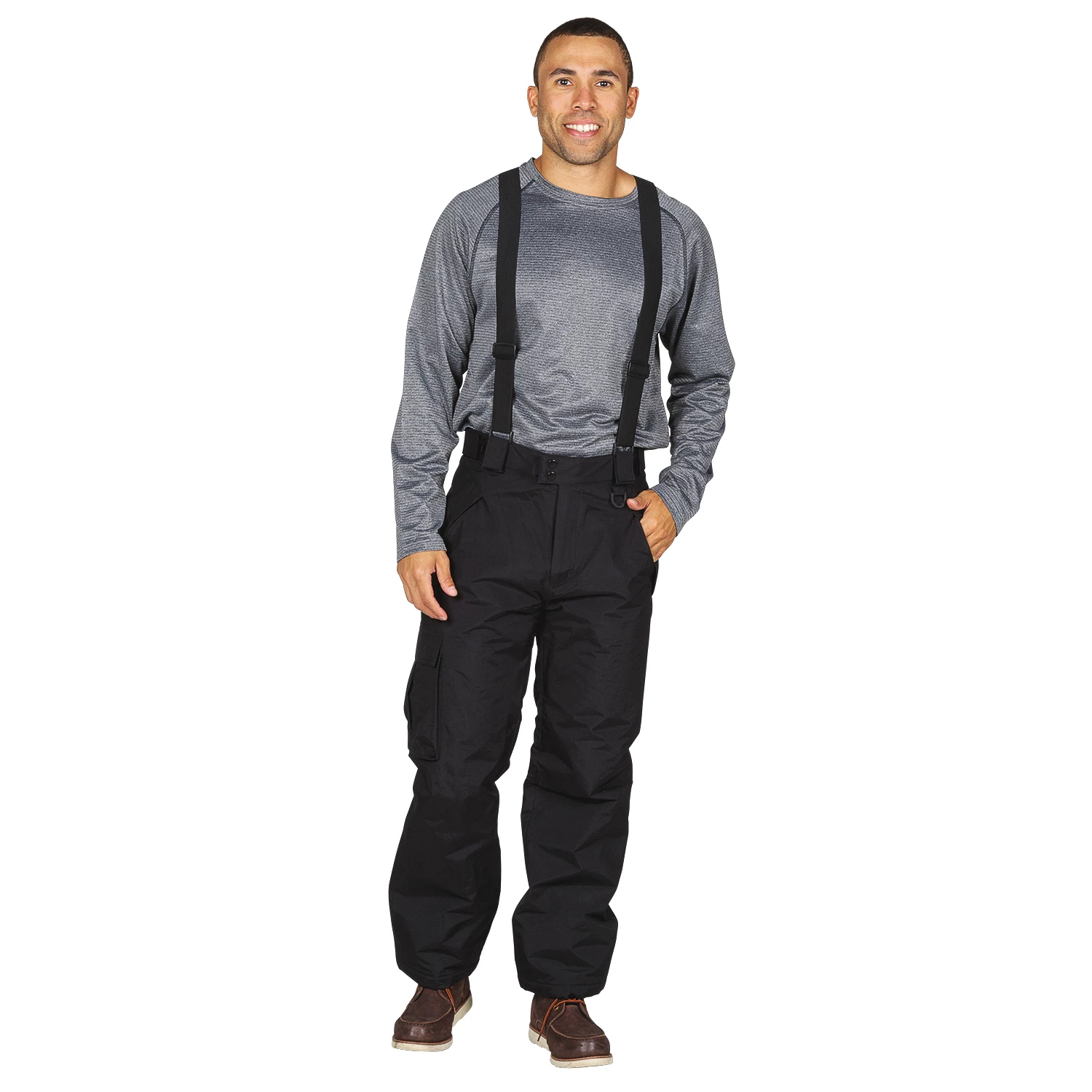 Sport Essentials Men's Suspender Snow Pants 5 Sport Essentials Men's Suspender Snow Pants - Image 3