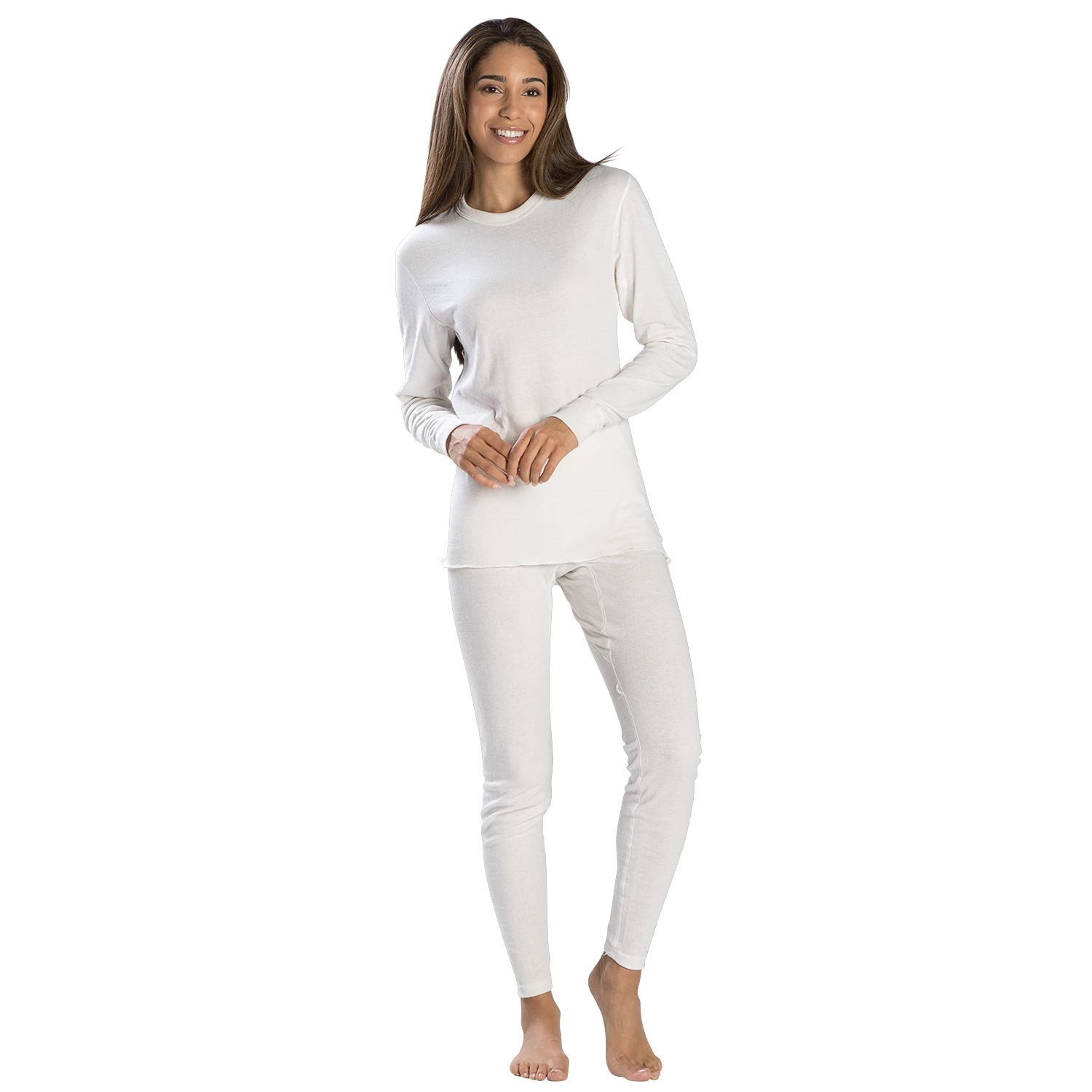 Coldpruf Women's 2-Layer Baselayer Crew Top 4 Coldpruf Women's 2-Layer Baselayer Crew Top - Image 2