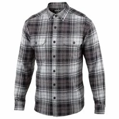 Wolverine Men's Glacier Heavyweight Long-Sleeve Flannel Shirt