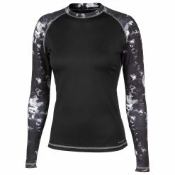 Burnside Women's Long-Sleeve Tie-Dye Swim Tee