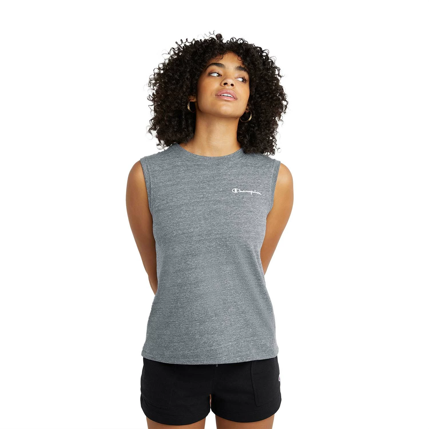 Champion Women's Powerblend Muscle Tank Top 3 Champion Women's Powerblend Muscle Tank Top