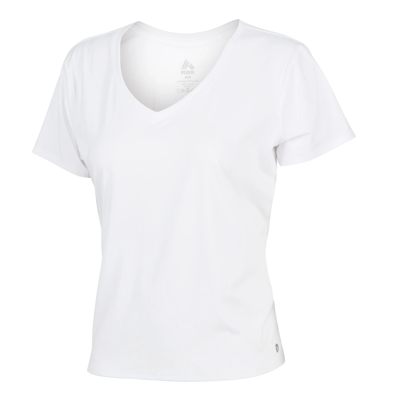 RBX Women's Peached Interlock Meet & Greet V-Neck Tee - 2-Pack 3 RBX Women's Peached Interlock Meet & Greet V-Neck Tee - 2-Pack