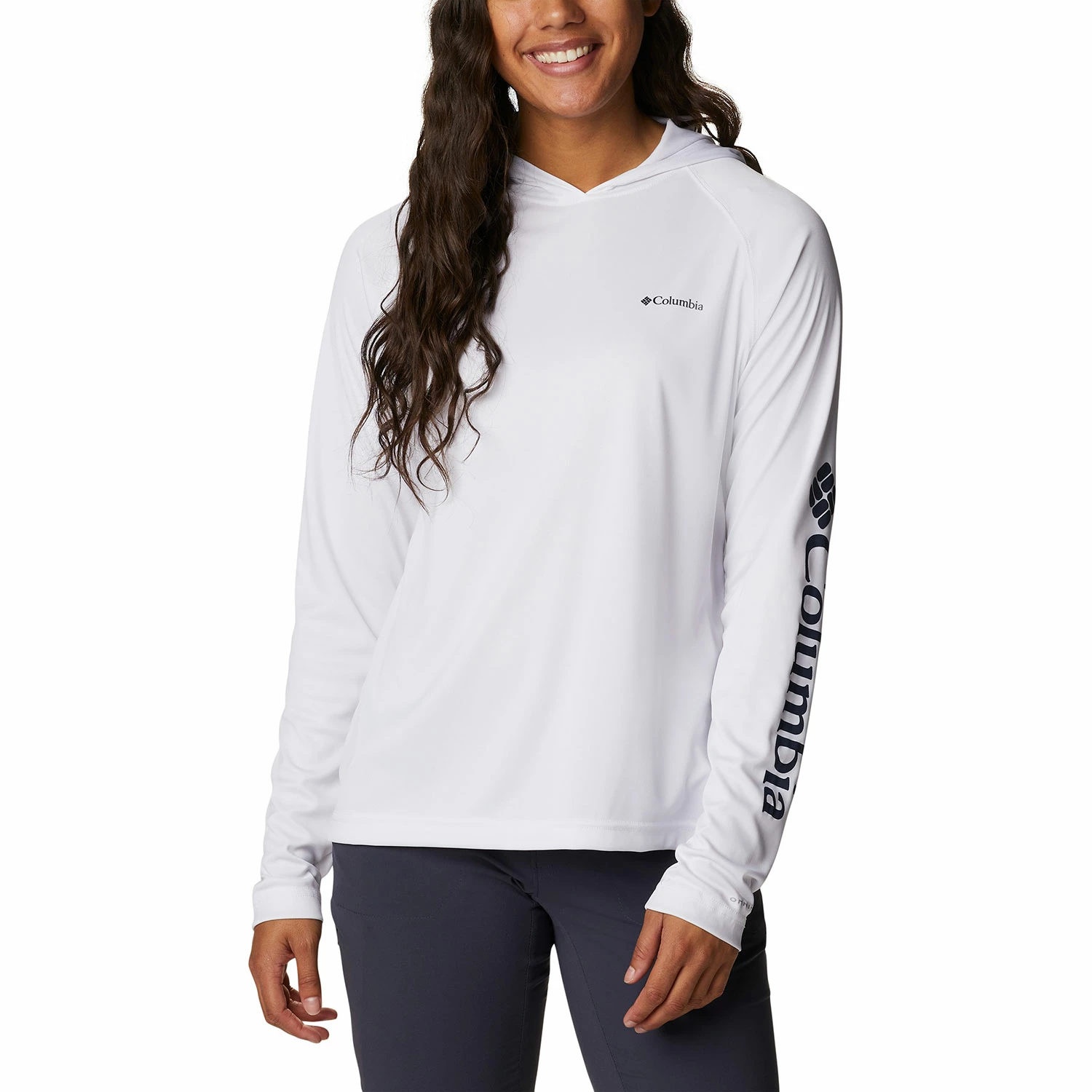 Columbia Women's Long-Sleeve Forkstream Hoodie 3 Columbia Women's Long-Sleeve Forkstream Hoodie