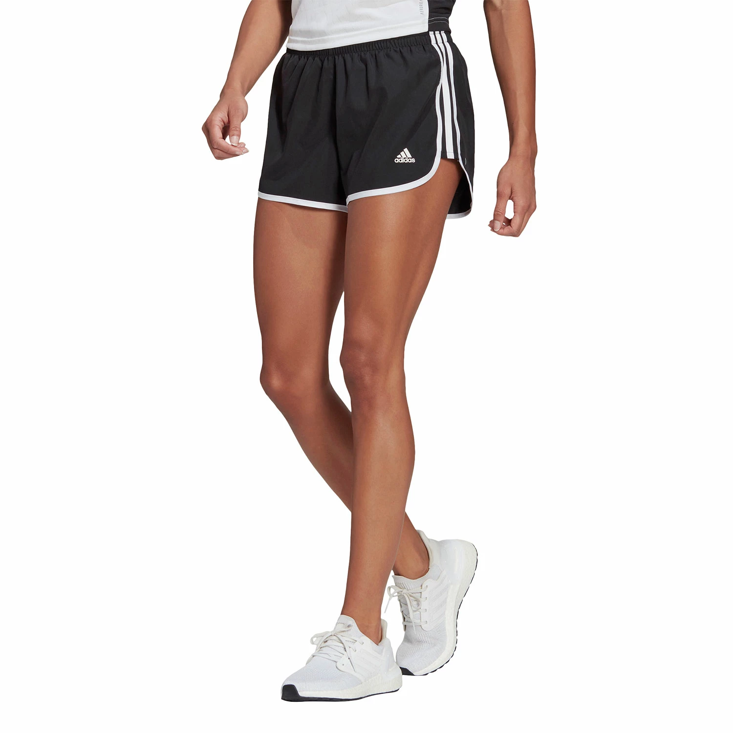 Adidas Women's M20 4" Run Shorts 4 Adidas Women's M20 4" Run Shorts - Image 2