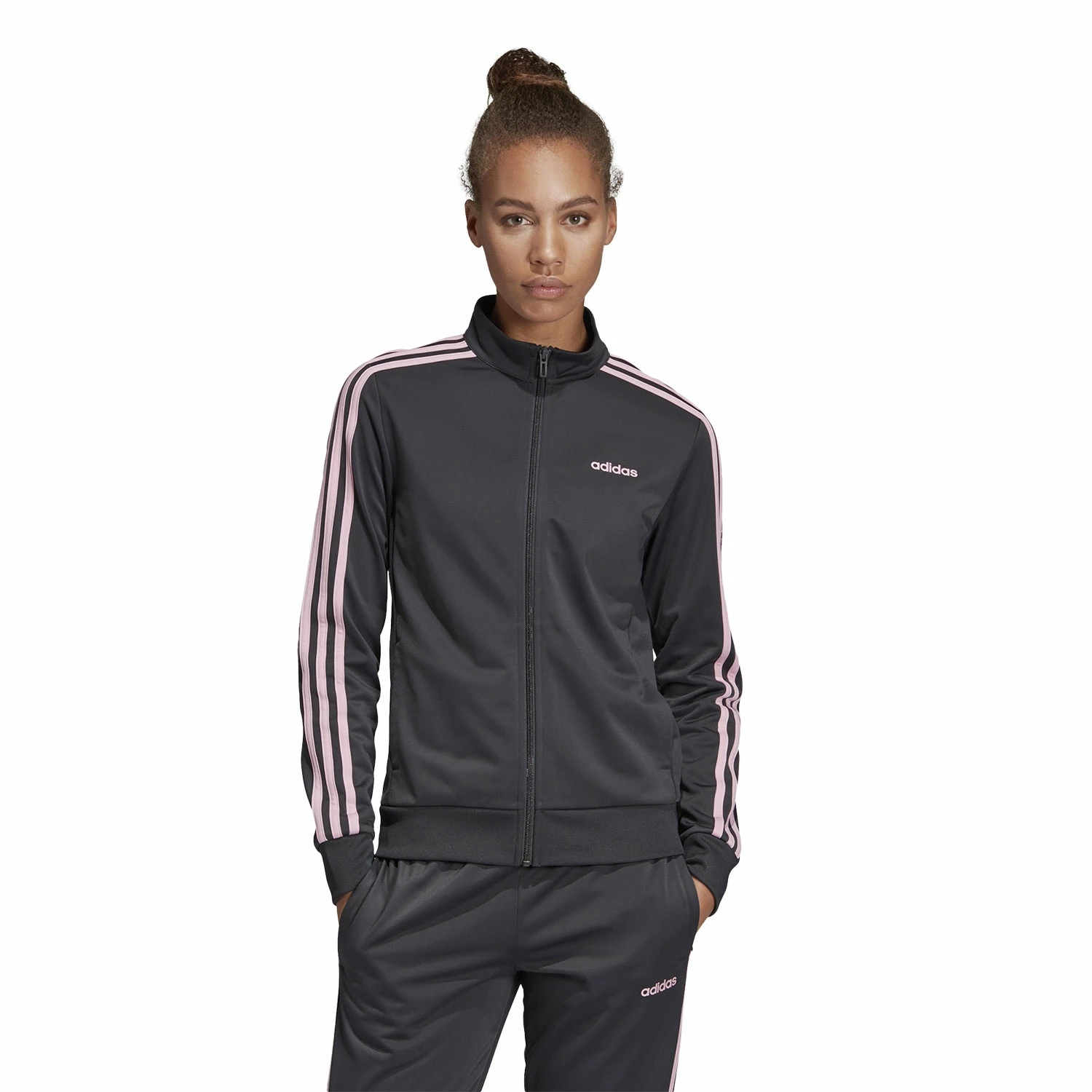 Adidas Women's Essentials Tricot Track Jacket 4 Adidas Women's Essentials Tricot Track Jacket - Image 2