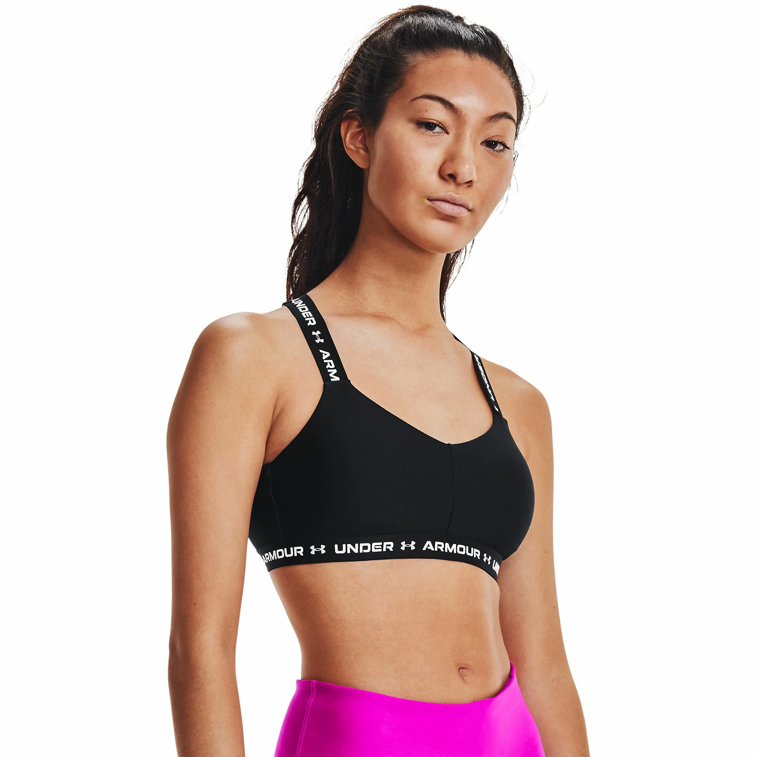 Under Armour Women's Crossback Low Sports Bra 4 Under Armour Women's Crossback Low Sports Bra - Image 2