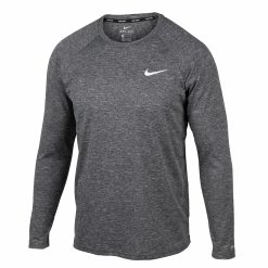Nike Men's Long-Sleeve Hydroguard Heather Swim Top