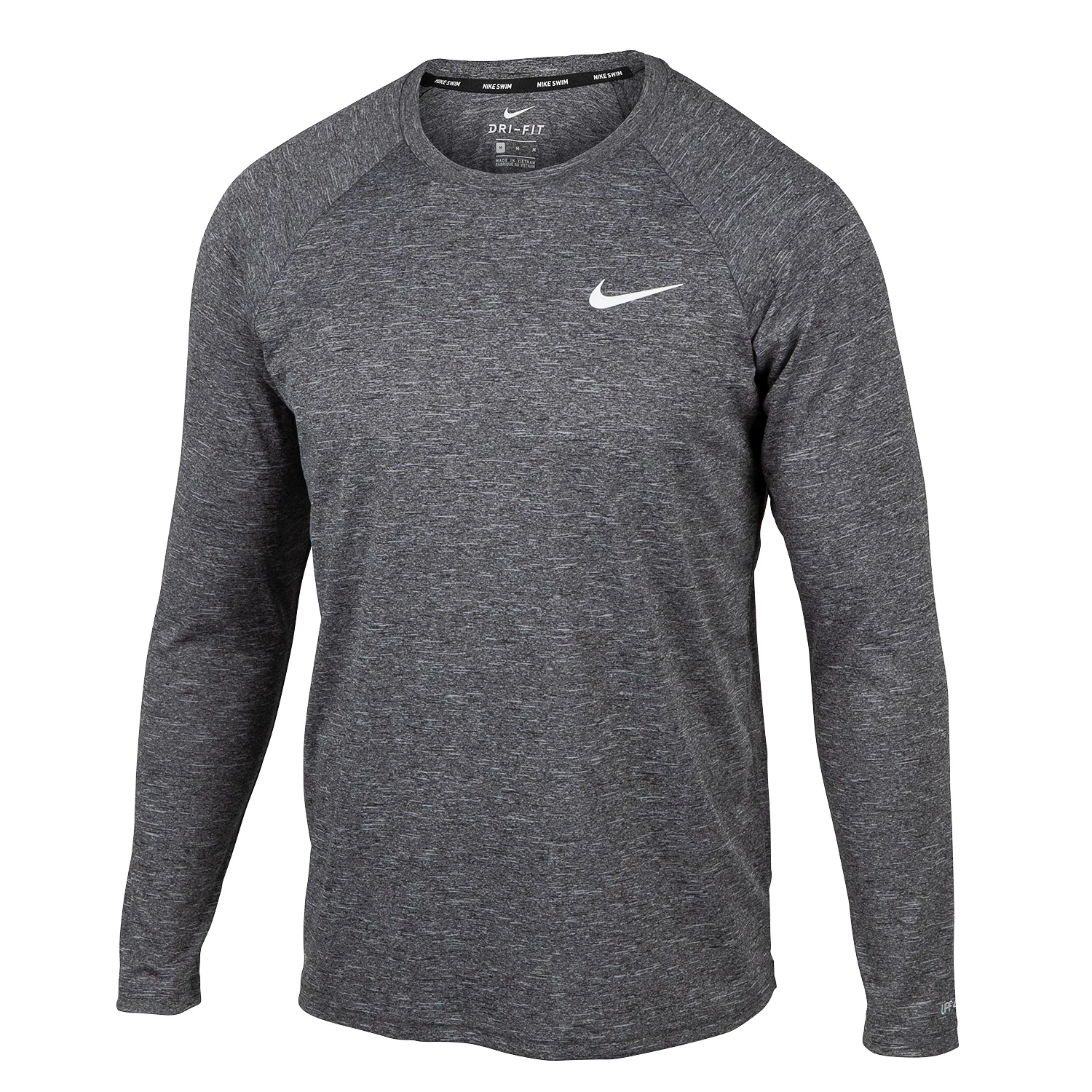 Nike Men's Long-Sleeve Hydroguard Heather Swim Top 3 Nike Men's Long-Sleeve Hydroguard Heather Swim Top