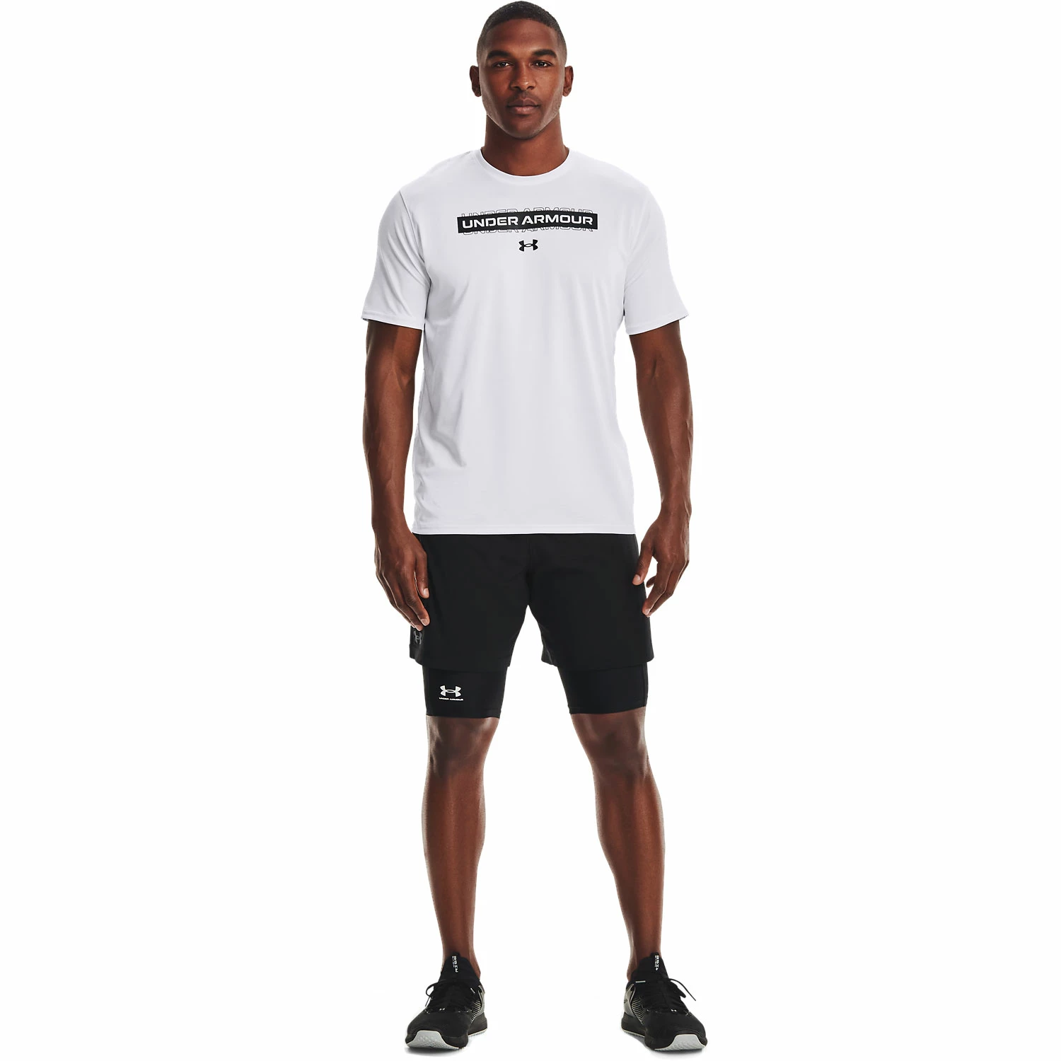 Under Armour Men's Armour Long Compression Shorts 4 Under Armour Men's Armour Long Compression Shorts - Image 2