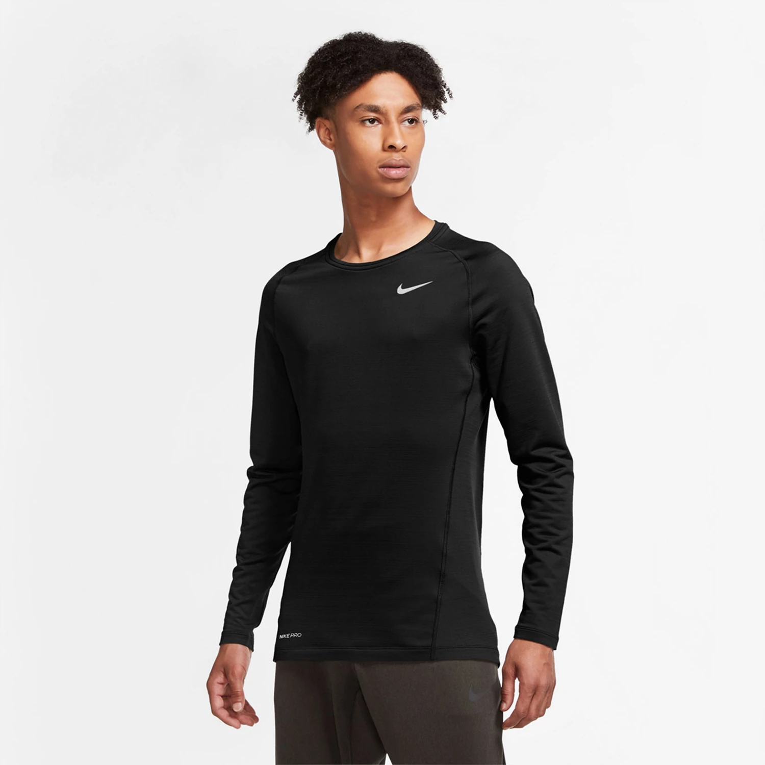 Nike Men's Long-Sleeve Warm Crew Top 4 Nike Men's Long-Sleeve Warm Crew Top - Image 2