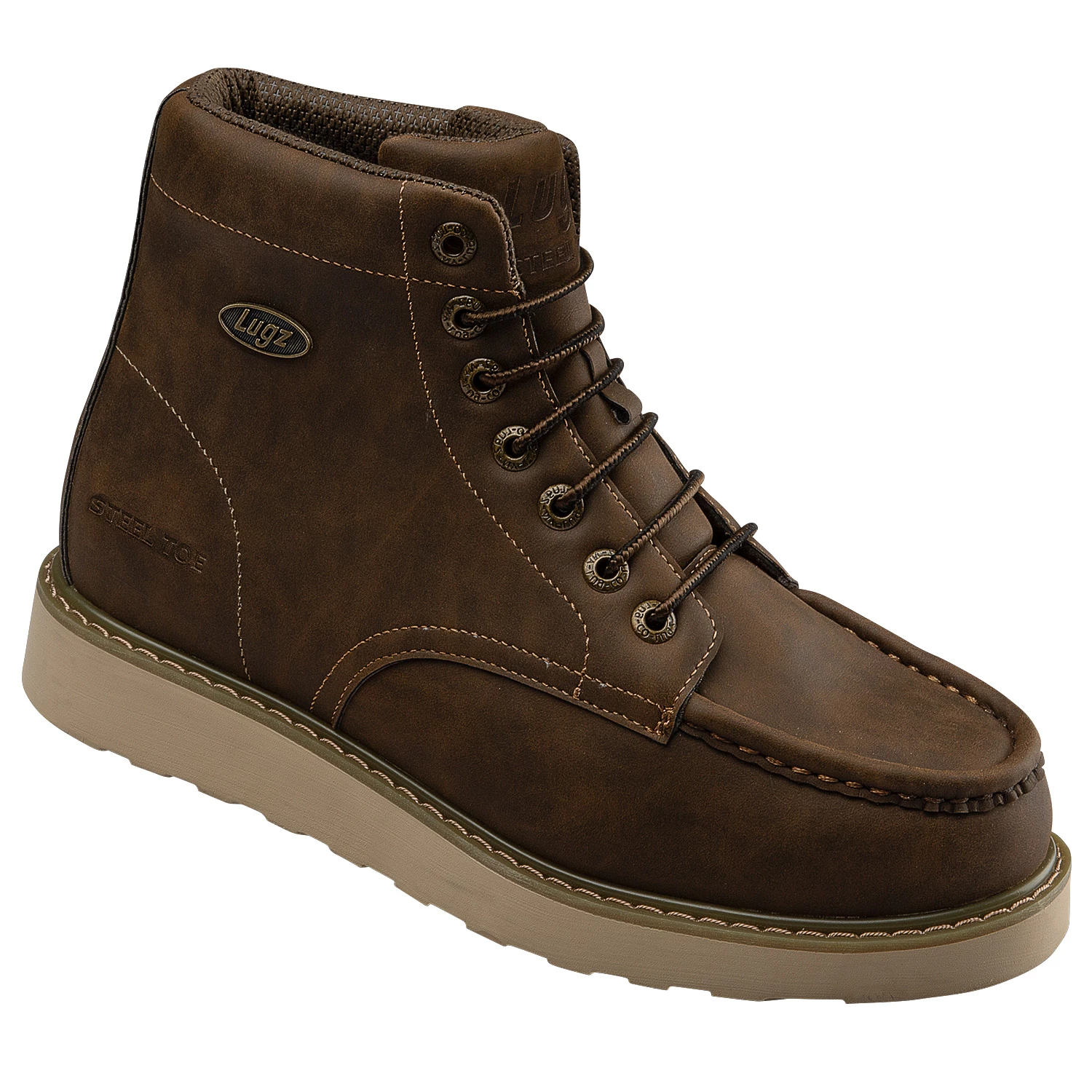 Lugz Monterey Steel Toe Men's Wide Work Boots 3 Lugz Monterey Steel Toe Men's Wide Work Boots